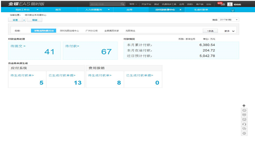 金蝶EAS智能財務機器人